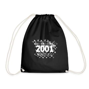 2001 2001 - Turnbeutel - Schwarz - Vorne