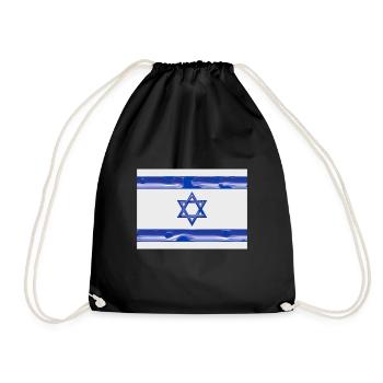 Israel - Drawstring Bag - black - Front