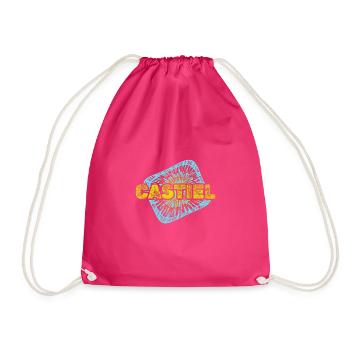 Warp Castiel - Drawstring Bag - fuchsia - Front
