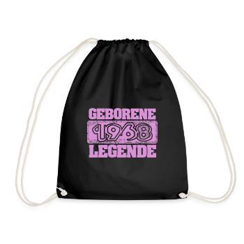 1968 - Sac de sport léger - noir - Devant