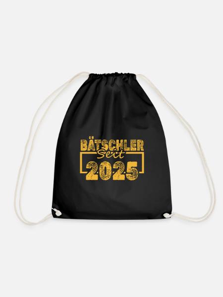 Bätscheler 2025 - Turnbeutel - Schwarz