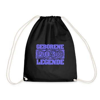 Proverbs 2030 - Drawstring Bag - black - Front