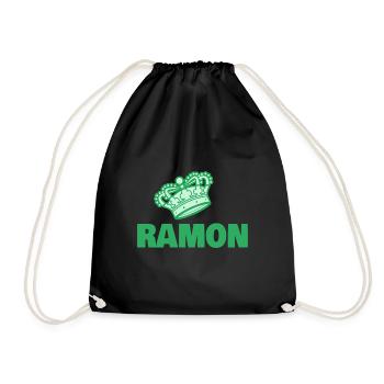 Ramon comme prénom - Sac de sport léger - noir - Devant