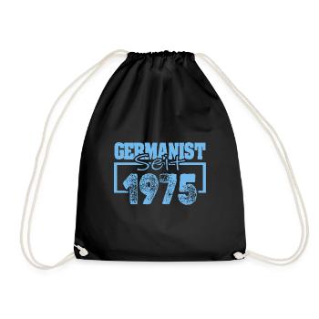 1975 - Drawstring Bag - black - Front