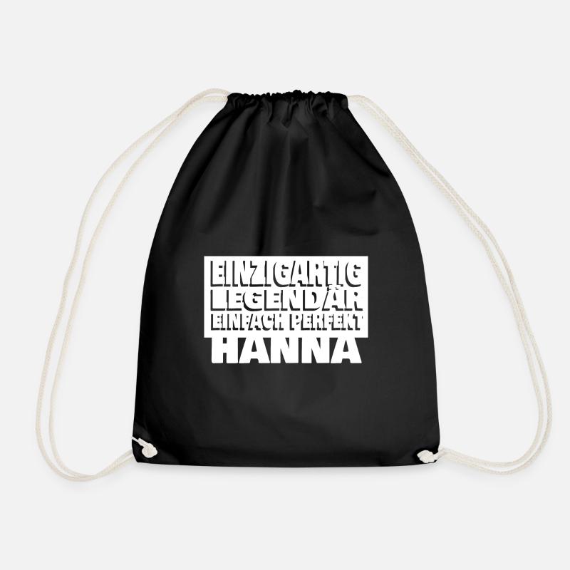 Hanna - Turnbeutel - Schwarz