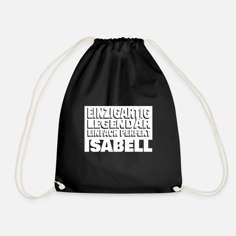 Isabell - Turnbeutel - Schwarz
