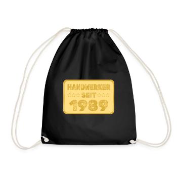 1989 - Drawstring Bag - black - Front