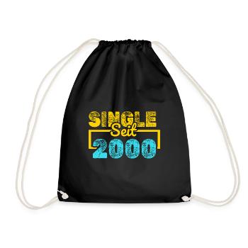 depuis 2000 - Sac de sport léger - noir - Devant
