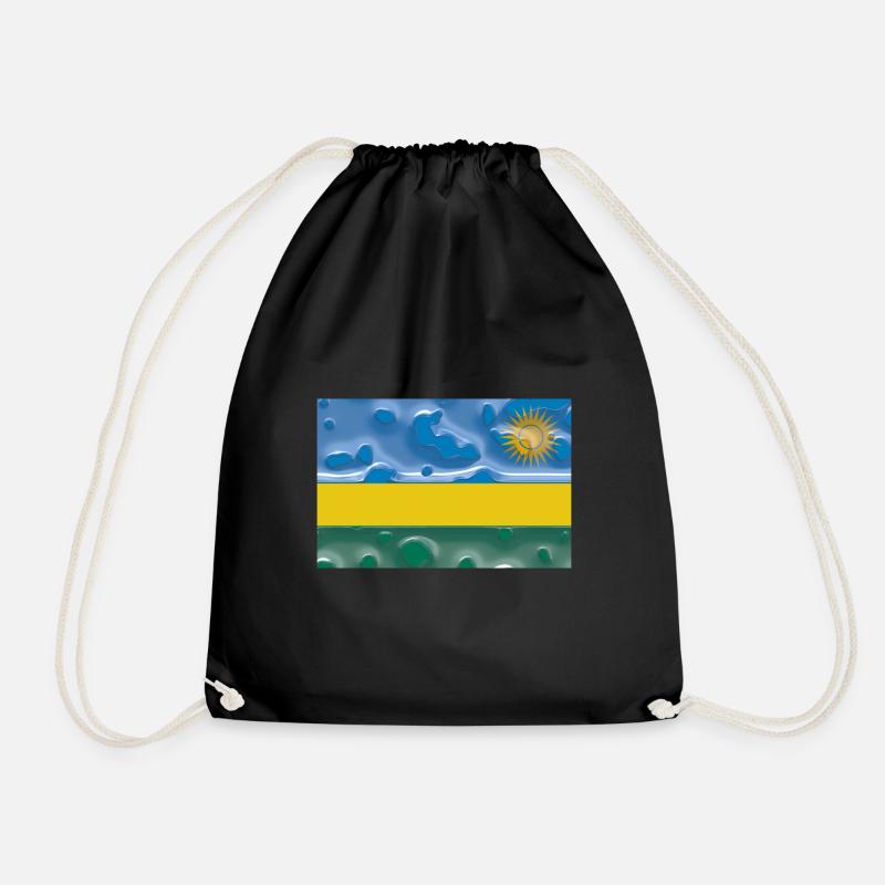 Rwanda - Sac de sport léger - noir