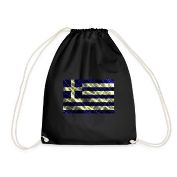 Greece - Drawstring Bag - black - Front