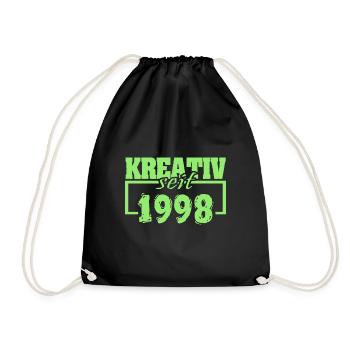 Année : 1998 - Sac de sport léger - noir - Devant
