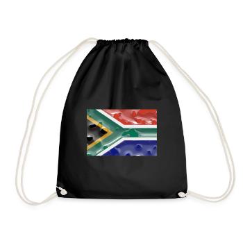 South Africa South Africa - Drawstring Bag - black - Front
