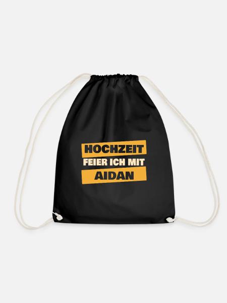 Aidan en tant qu’enterrement de vie de garçon - Sac de sport léger - noir