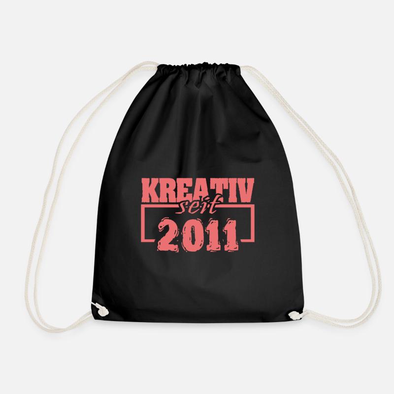 Artists 2011 - Drawstring Bag - black