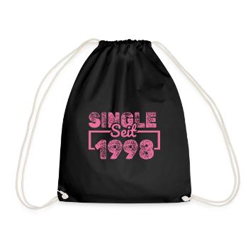 Célibataire 1998 - Sac de sport léger - noir - Devant