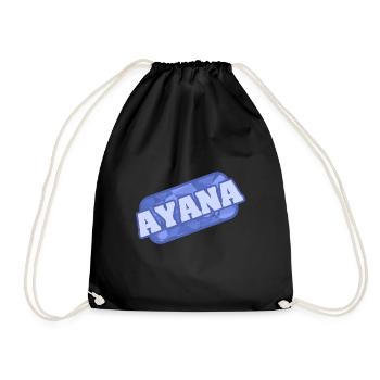 Gesundheit Ayana - Turnbeutel - Schwarz - Vorne