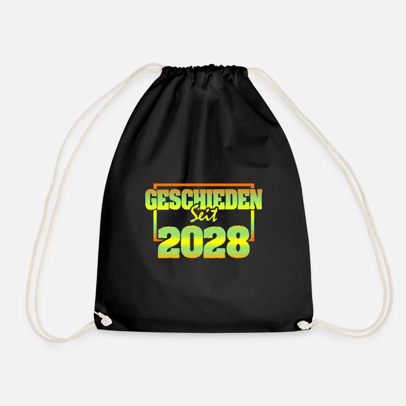 2028 - Turnbeutel - Schwarz