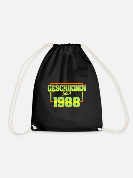 Ehefrau 1988 - Turnbeutel - Schwarz