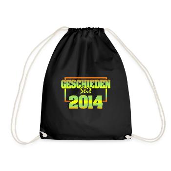 Ehefrau 2014 - Turnbeutel - Schwarz - Vorne