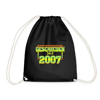 2007 - Turnbeutel - Schwarz - Vorne
