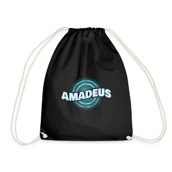 Amadeus as a gift idea - Drawstring Bag - black - Front