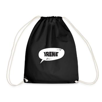 Irene Irene - Turnbeutel - Schwarz - Vorne