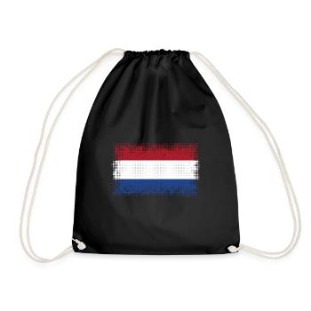 Pays-Bas en tant que Pays-Bas - Sac de sport léger - noir - Devant