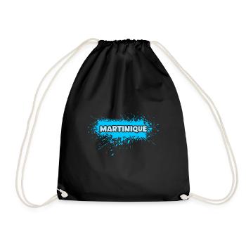 Cadeau pour la Martinique - Sac de sport léger - noir - Devant