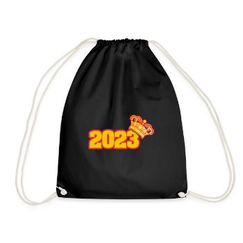 2023 - Turnbeutel - Schwarz - Vorne