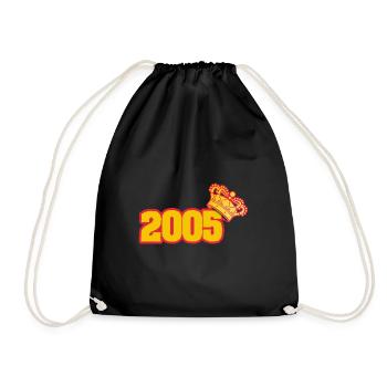 2005 - Drawstring Bag - black - Front