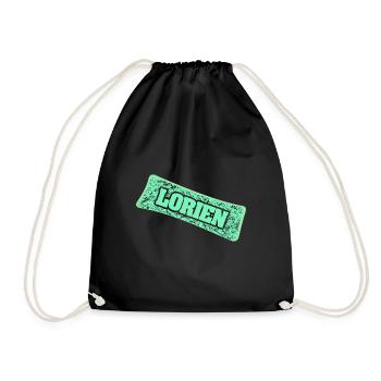 Nom de naissance Lorien - Sac de sport léger - noir - Devant
