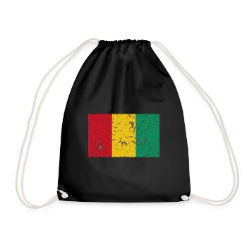 Guinea - Turnbeutel - Schwarz - Vorne