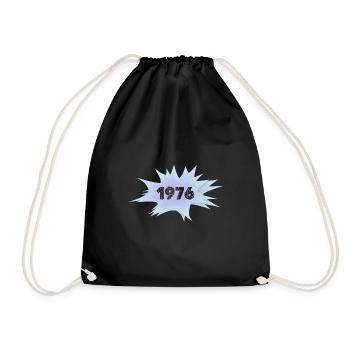 Bulle de 1976 - Sac de sport léger - noir - Devant
