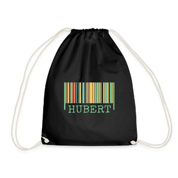 Father's Day Hubert - Drawstring Bag - black - Front
