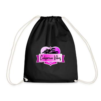 California Vibes - Sac de sport léger - noir - Devant