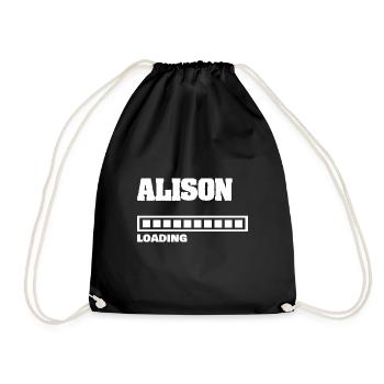 Bébé Alison - Sac de sport léger - noir - Devant