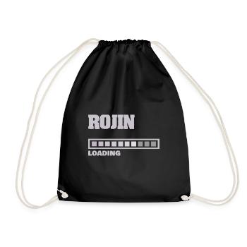 Rojin bébé - Sac de sport léger - noir - Devant