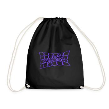 Gift for Aliya - Drawstring Bag - black - Front
