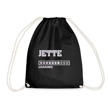Baby Jette - Drawstring Bag - black - Front