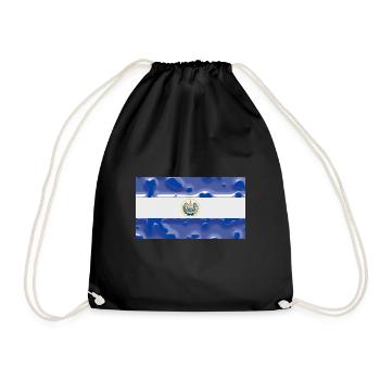 El Salvador - Drawstring Bag - black - Front