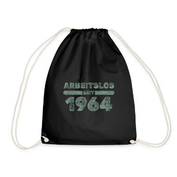 1964 - Turnbeutel - Schwarz - Vorne