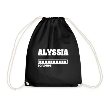 Alyssia bébé - Sac de sport léger - noir - Devant