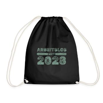 depuis 2028 - Sac de sport léger - noir - Devant