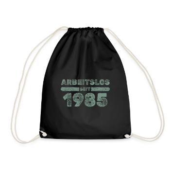 1985 - Sac de sport léger - noir - Devant