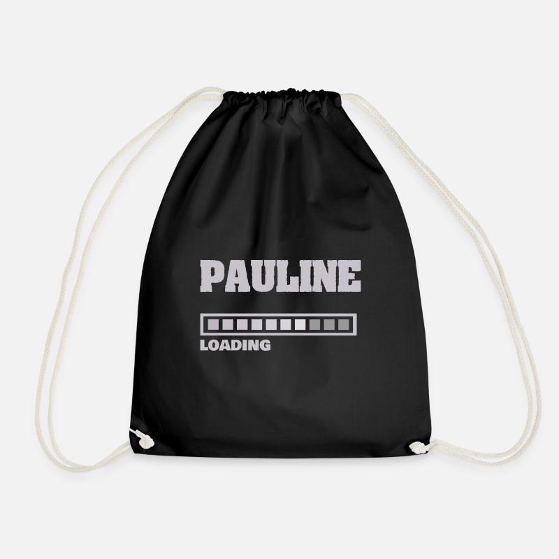 Pauline als Baby - Turnbeutel - Schwarz