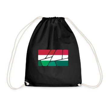 Cadeau pour la Hongrie - Sac de sport léger - noir - Devant