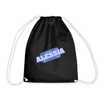 Alessia - Turnbeutel - Schwarz - Vorne