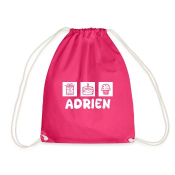 Adrien - Turnbeutel - Fuchsia - Vorne