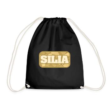 Health & Medical Silia - Drawstring Bag - black - Front