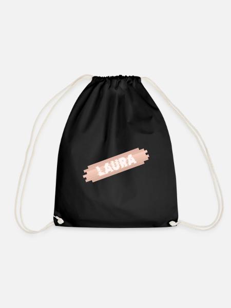 Cadeau pour Laura - Sac de sport léger - noir